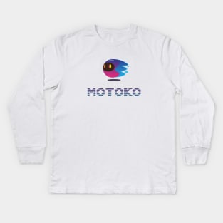 Motoko Programming Language Kids Long Sleeve T-Shirt